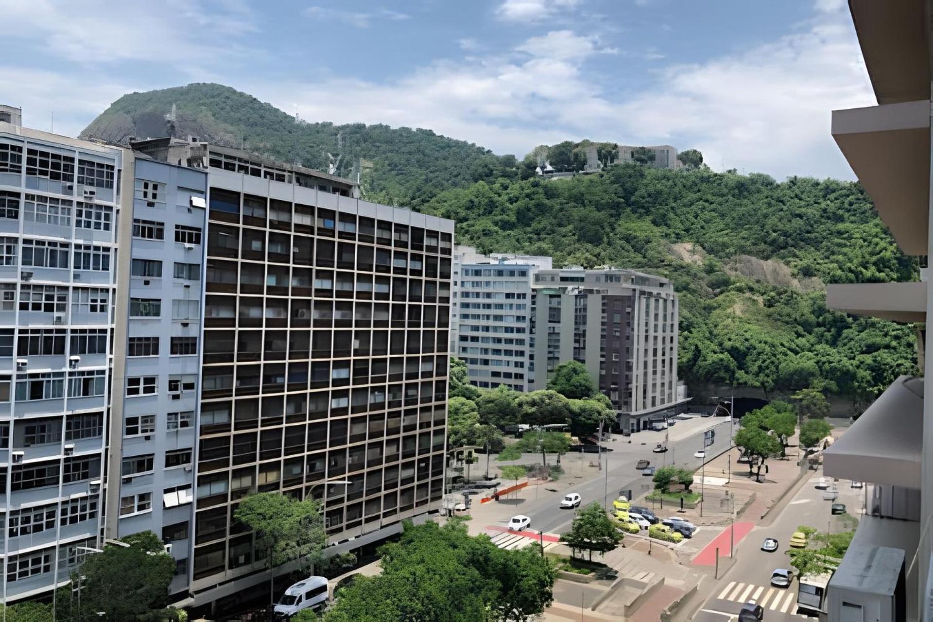 Apartamento Em Copacabana Com Vista Lateral Do Mar Rio de Janeiro Esterno foto