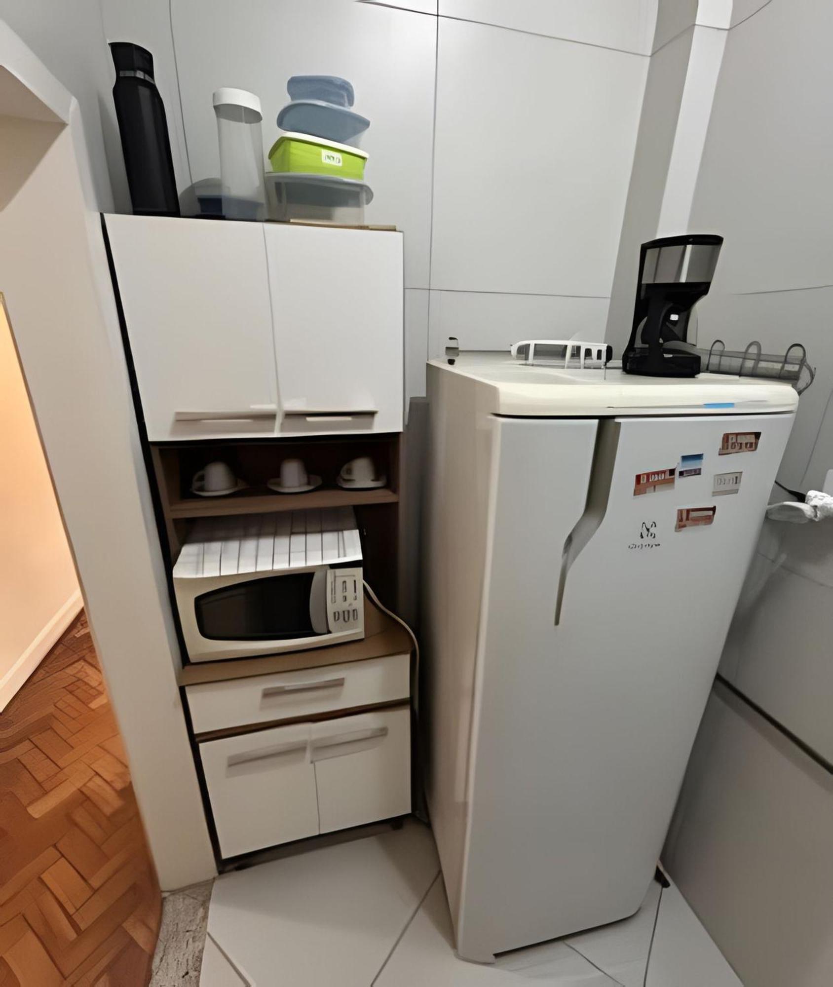 Apartamento Em Copacabana Com Vista Lateral Do Mar Rio de Janeiro Esterno foto
